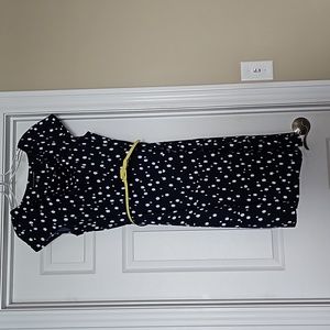 Madison Leigh short sleeved belted dress